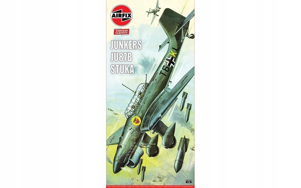 Junkers Ju 87B Штука, Airfix 18002v
Junkers Ju 87B Штука, Airfix 18002v