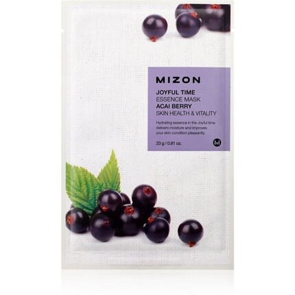 Mizon Joyful Time Essence Маска с ягодами асаи 
Mizon Joyful Time Essence Маска с ягодами асаи