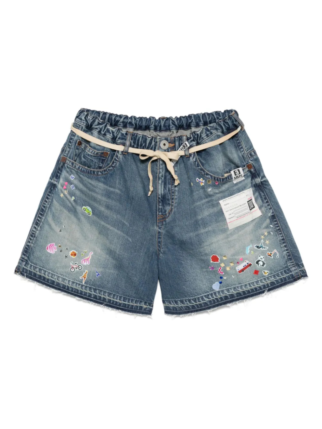 Джинсовые шорты Maison MIHARA YASUHIRO с нашивками, синий
Джинсовые шорты Maison MIHARA YASUHIRO с нашивками, синий