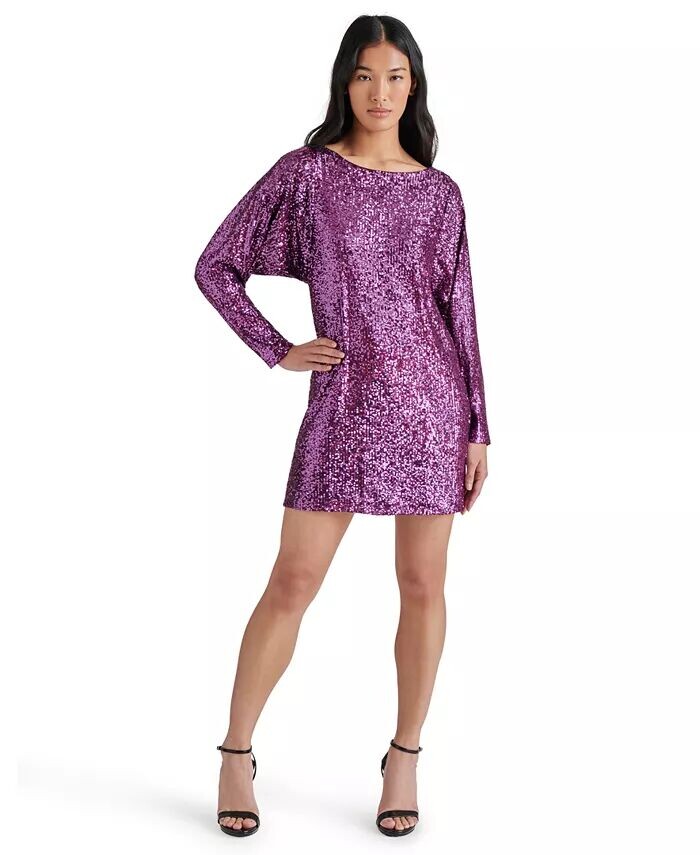 Женское мини-платье с пайетками рыжего цвета Steve Madden, фиолетовый
Женское мини-платье с пайетками рыжего цвета Steve Madden, фиолетовый