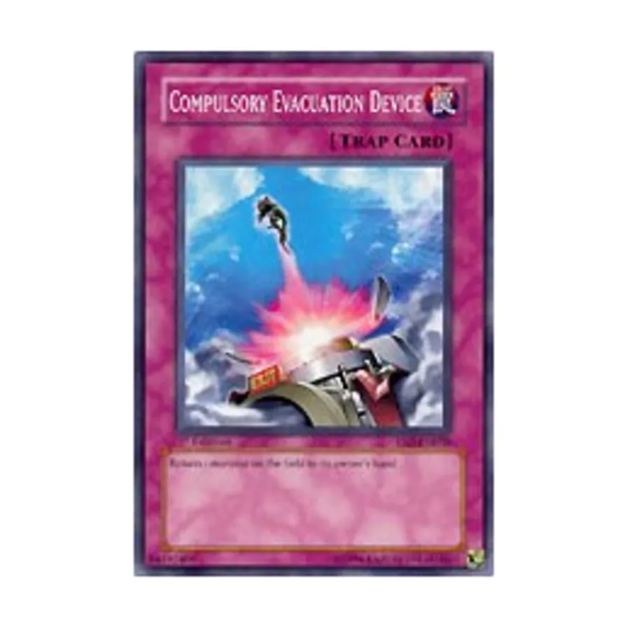 CCG Устройство принудительной эвакуации (общее), Yu-Gi-Oh - Starter Deck - 2006 - Singles
CCG Устройство принудительной эвакуации (общее), Yu-Gi-Oh - Starter Deck - 2006 - Singles