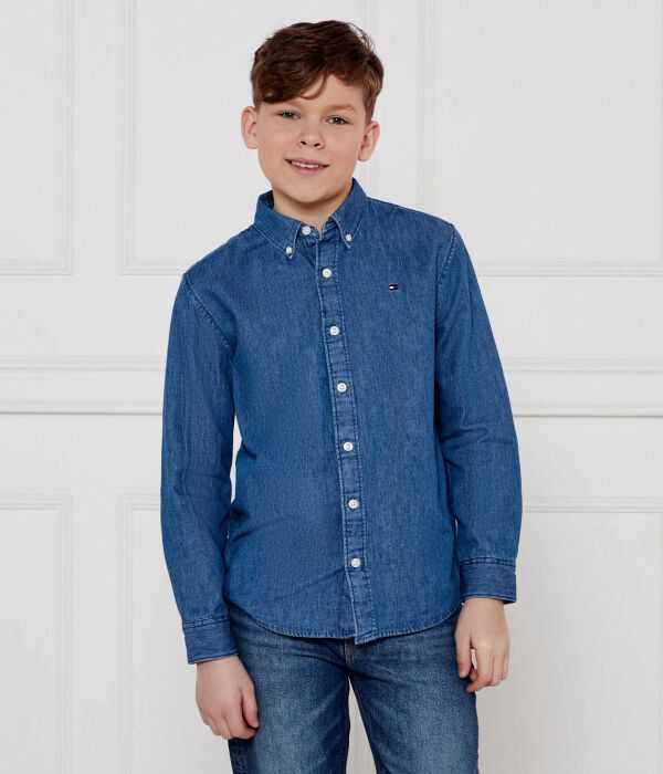 Рубашка джинсовая Regular fit Tommy Hilfiger, синий
Рубашка джинсовая Regular fit Tommy Hilfiger, синий