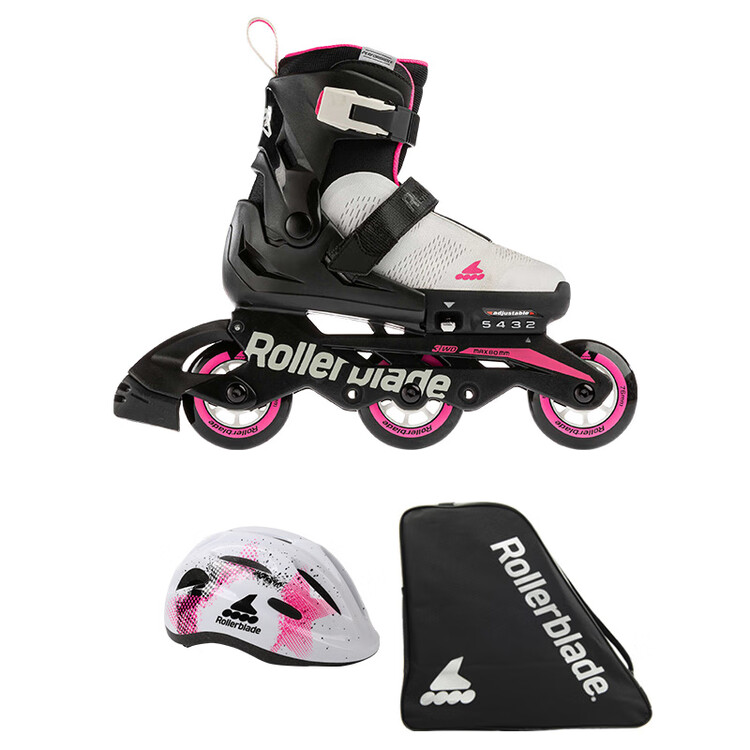 RollerBlade Детские роликовые коньки для начинающих, регулируемые, полный комплект, Cool Gray_Pink (Premium Package A), размер L (36.5-40.5 см)
RollerBlade Детские роликовые коньки для начинающих, регулируемые, полный комплект, Cool Gray_Pink (Premium Package A), размер L (36.5-40.5 см)