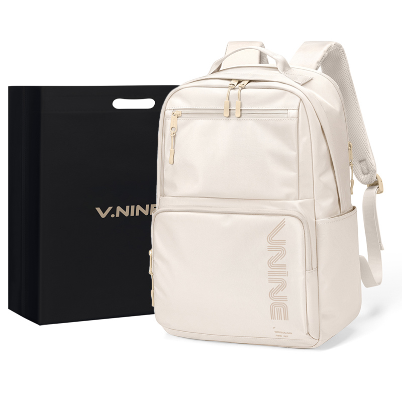 V.NINE Тканевый рюкзак большой унисекс лунно-серый, Ecru 2
V.NINE Тканевый рюкзак большой унисекс лунно-серый, Ecru 2