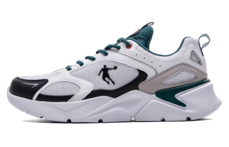 Износостойкие низкие кроссовки для бега мужские белый черный зеленый QIAODAN 
Износостойкие низкие кроссовки для бега мужские белый черный зеленый QIAODAN