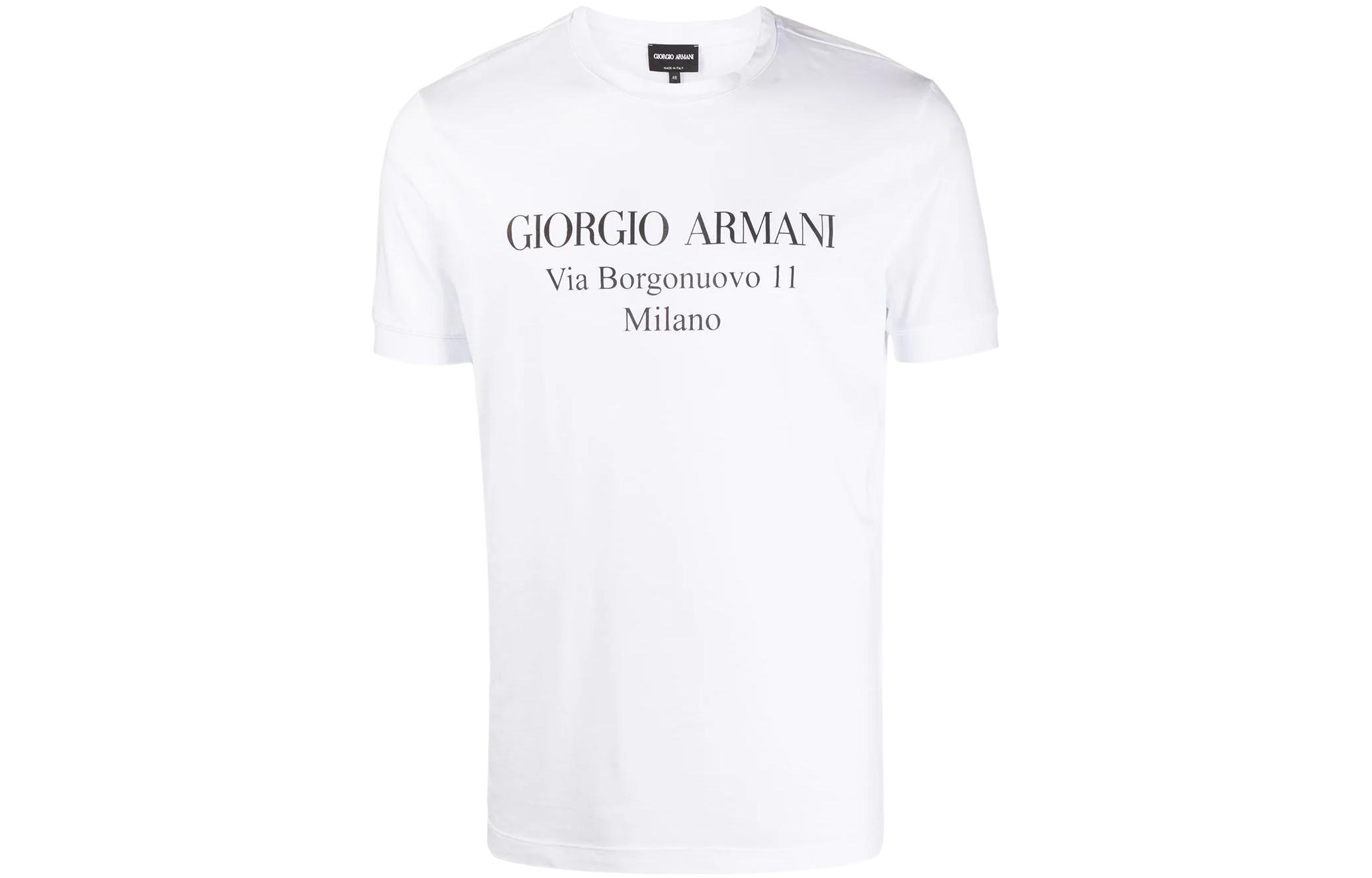 Футболка с принтом логотипа GIORGIO ARMANI, белый
Футболка с принтом логотипа GIORGIO ARMANI, белый
