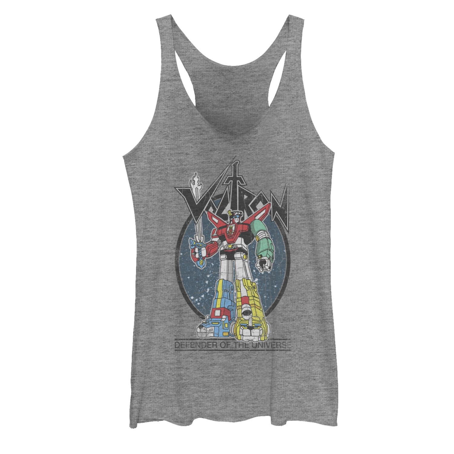 Майка Voltron Retro Defender для юниоров с цветным потертым рисунком и рисунком Licensed Character
Майка Voltron Retro Defender для юниоров с цветным потертым рисунком и рисунком Licensed Character