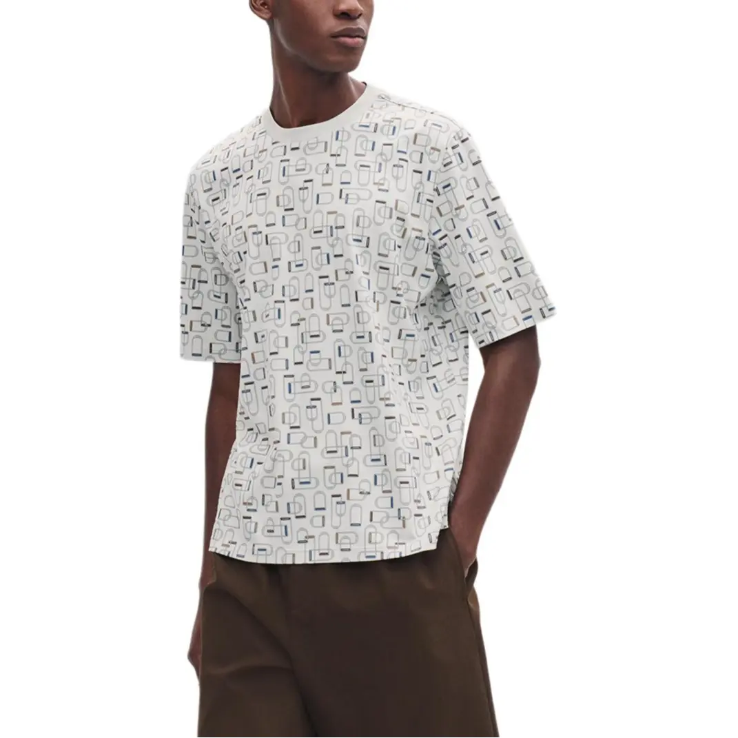 HERMES Футболка SS25 мужская белая, Белый, HERMES Футболка SS25 мужская белая
HERMES Футболка SS25 мужская белая, Белый, HERMES Футболка SS25 мужская белая