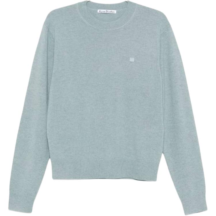 Acne Studios Мужской свитер светло-голубого цвета с круглым вырезом, средней жесткости
Acne Studios Мужской свитер светло-голубого цвета с круглым вырезом, средней жесткости