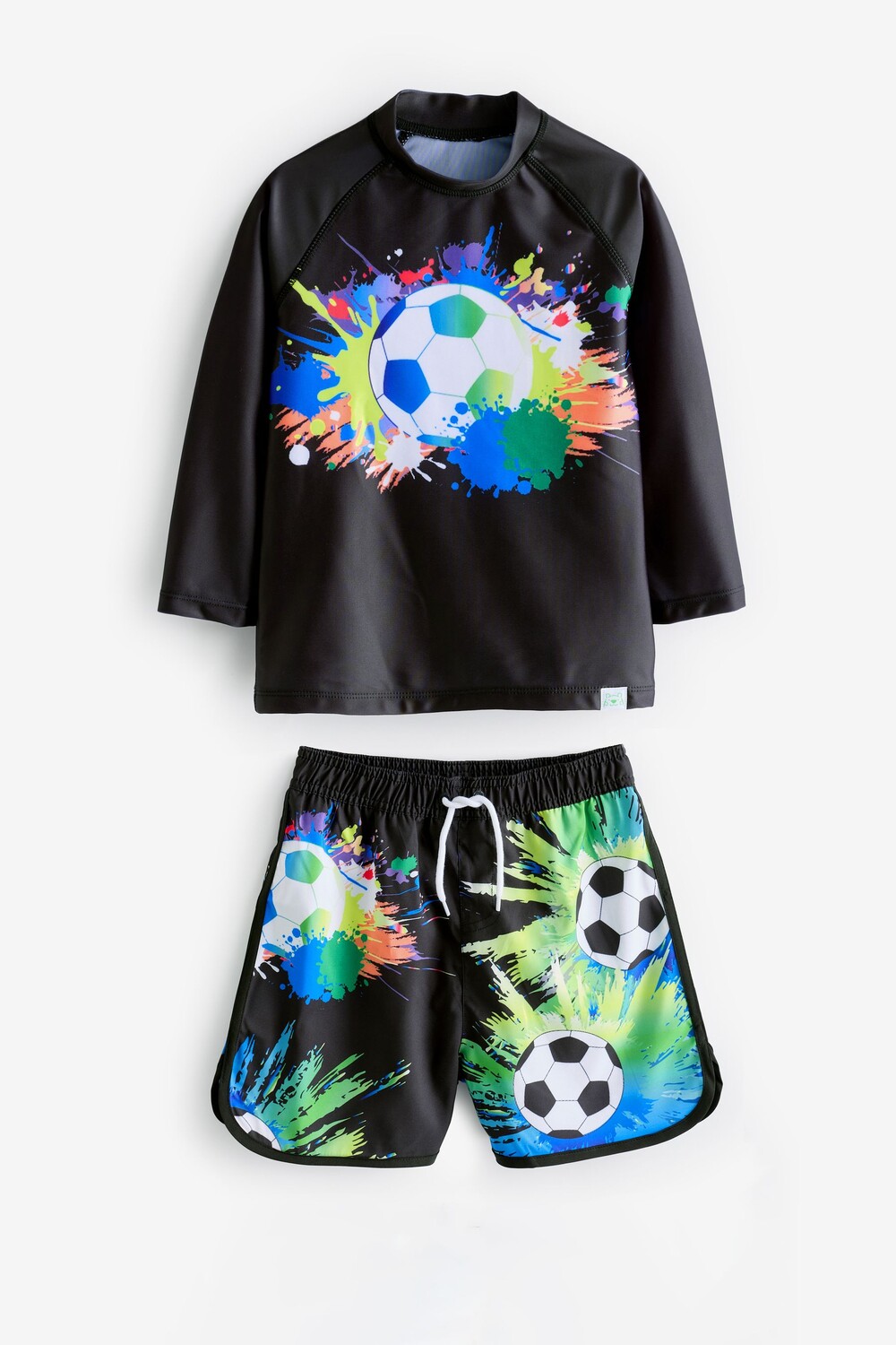 Футбольный купальник из 2 предметов Harry Bear, черный 
Футбольный купальник из 2 предметов Harry Bear, черный