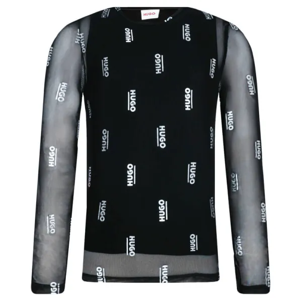 Блузка стандартного кроя Hugo, черный
Блузка стандартного кроя Hugo, черный