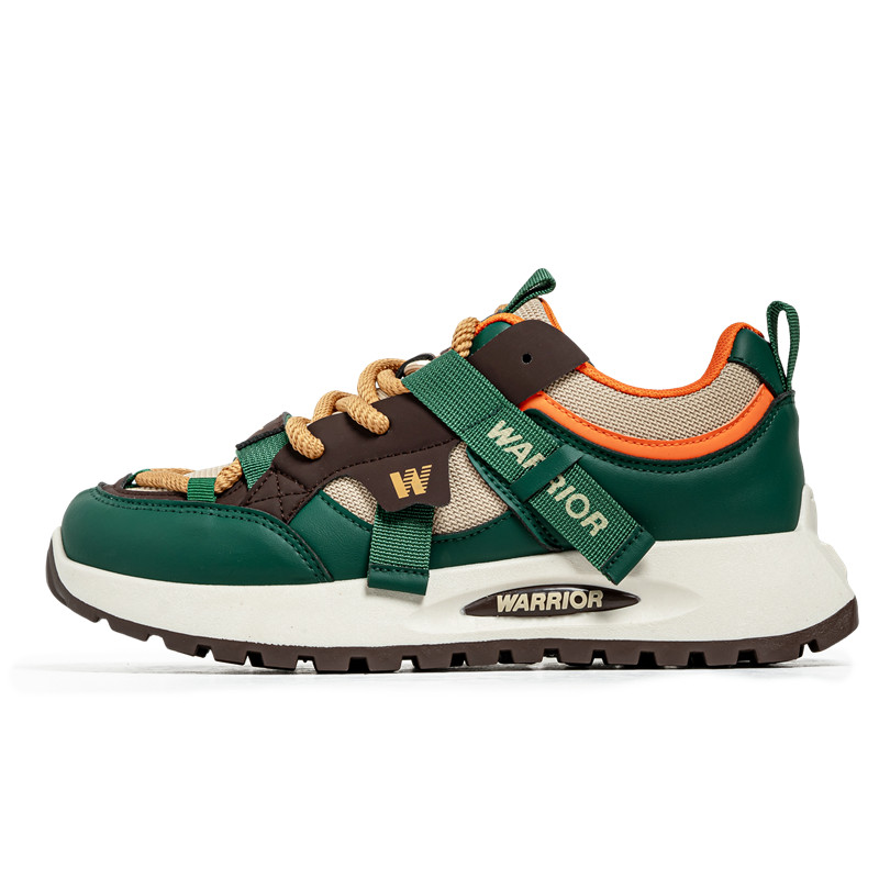 WARRIOR Повседневные низкие мужские туфли оранжевого/белого цвета
WARRIOR Повседневные низкие мужские туфли оранжевого/белого цвета