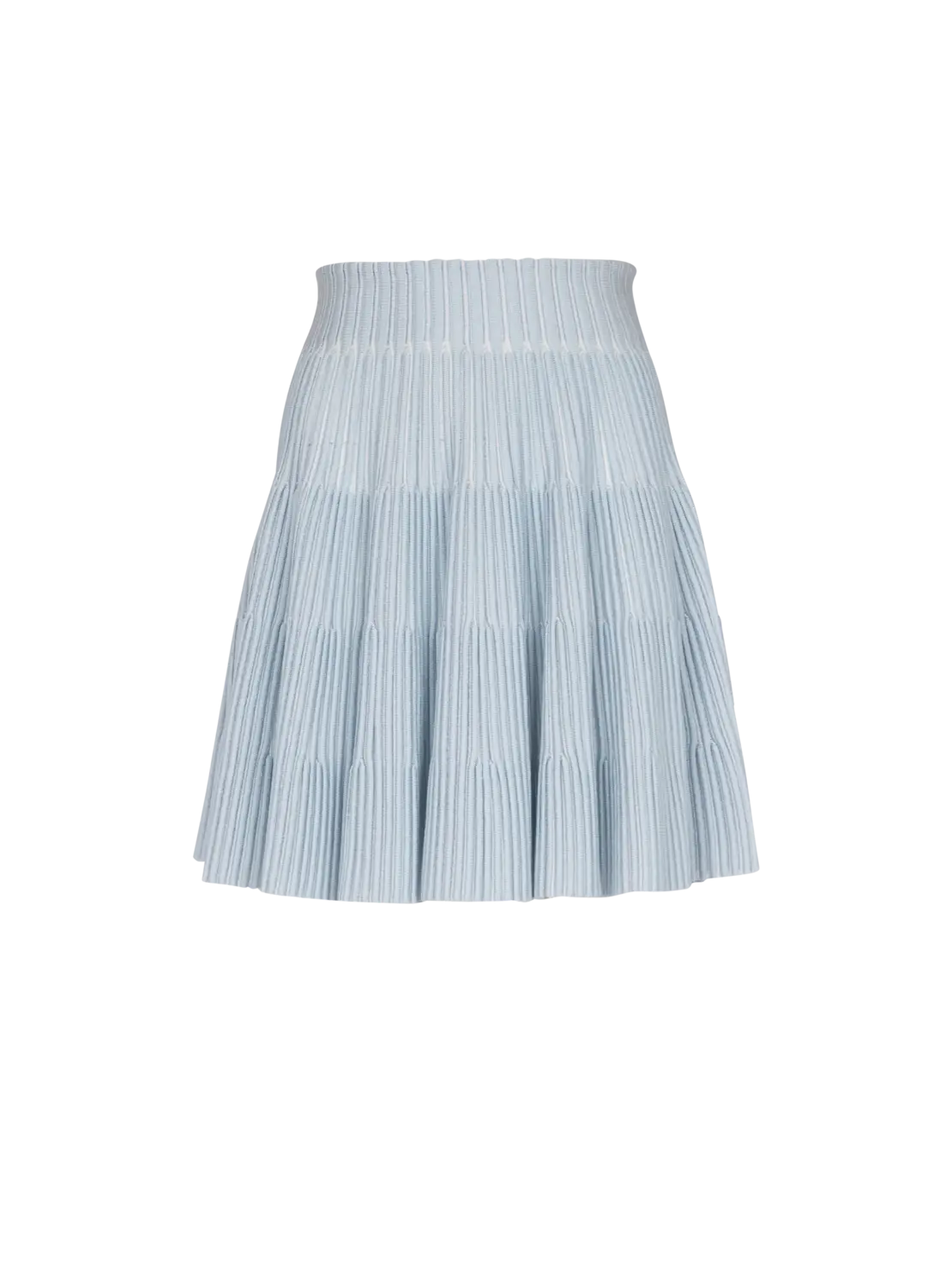 Трикотажная юбка А-силуэта с фактурой Balmain, синий/розовый
Трикотажная юбка А-силуэта с фактурой Balmain, синий/розовый