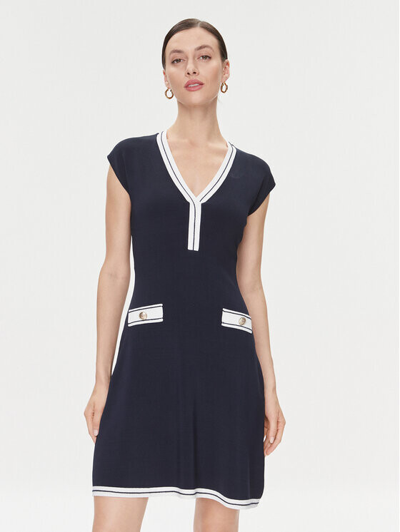 Трикотажное платье обычного кроя Guess, синий
Трикотажное платье обычного кроя Guess, синий