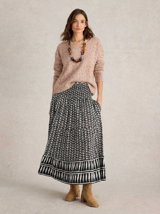 Джемпер из текстурированной смеси шерсти с v-образным вырезом White Stuff, цвет Beige/Multi
Джемпер из текстурированной смеси шерсти с v-образным вырезом White Stuff, цвет Beige/Multi