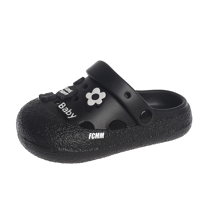 Тапочки детские противоскользящие износостойкие FCMM, черный
Тапочки детские противоскользящие износостойкие FCMM, черный