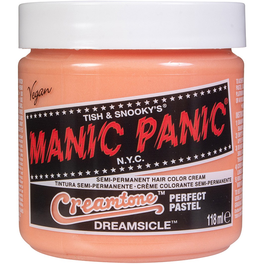Краска для волос creamtone perfect pastel dreamsicle Manic Panic, 118 ml, объем 118 мл
Краска для волос creamtone perfect pastel dreamsicle Manic Panic, 118 ml, объем 118 мл