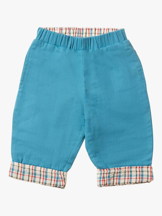 Детские клетчатые брюки с реверсивным кроем Little Green Radicals, разноцветный 
Детские клетчатые брюки с реверсивным кроем Little Green Radicals, разноцветный