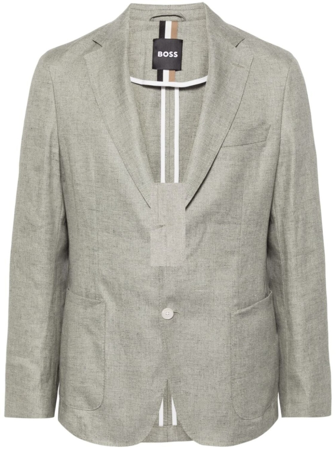 BOSS однобортный пиджак, зеленый
BOSS однобортный пиджак, зеленый
