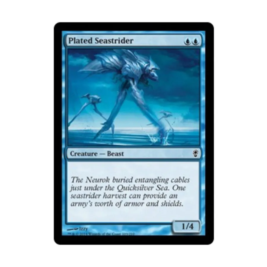 CCG Латный морской долгоног (C) (фольга), MTG - Conspiracy
CCG Латный морской долгоног (C) (фольга), MTG - Conspiracy