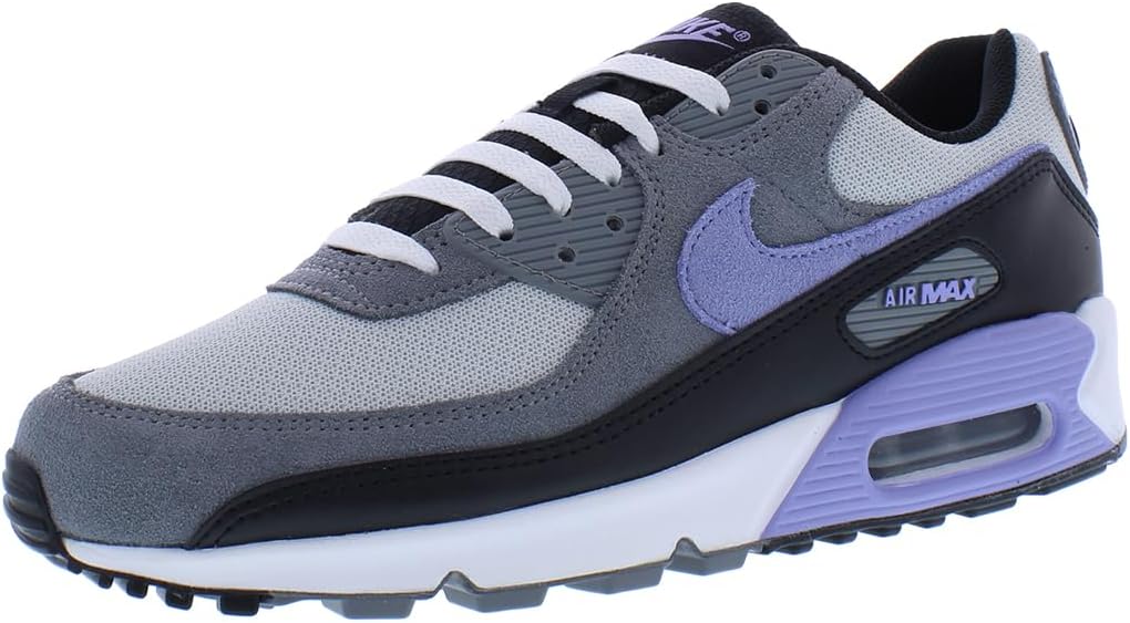 Nike Mens Air Max 90, Photon Dust Light Thistle Cool Grey
Nike Mens Air Max 90, Photon Dust Light Thistle Cool Grey