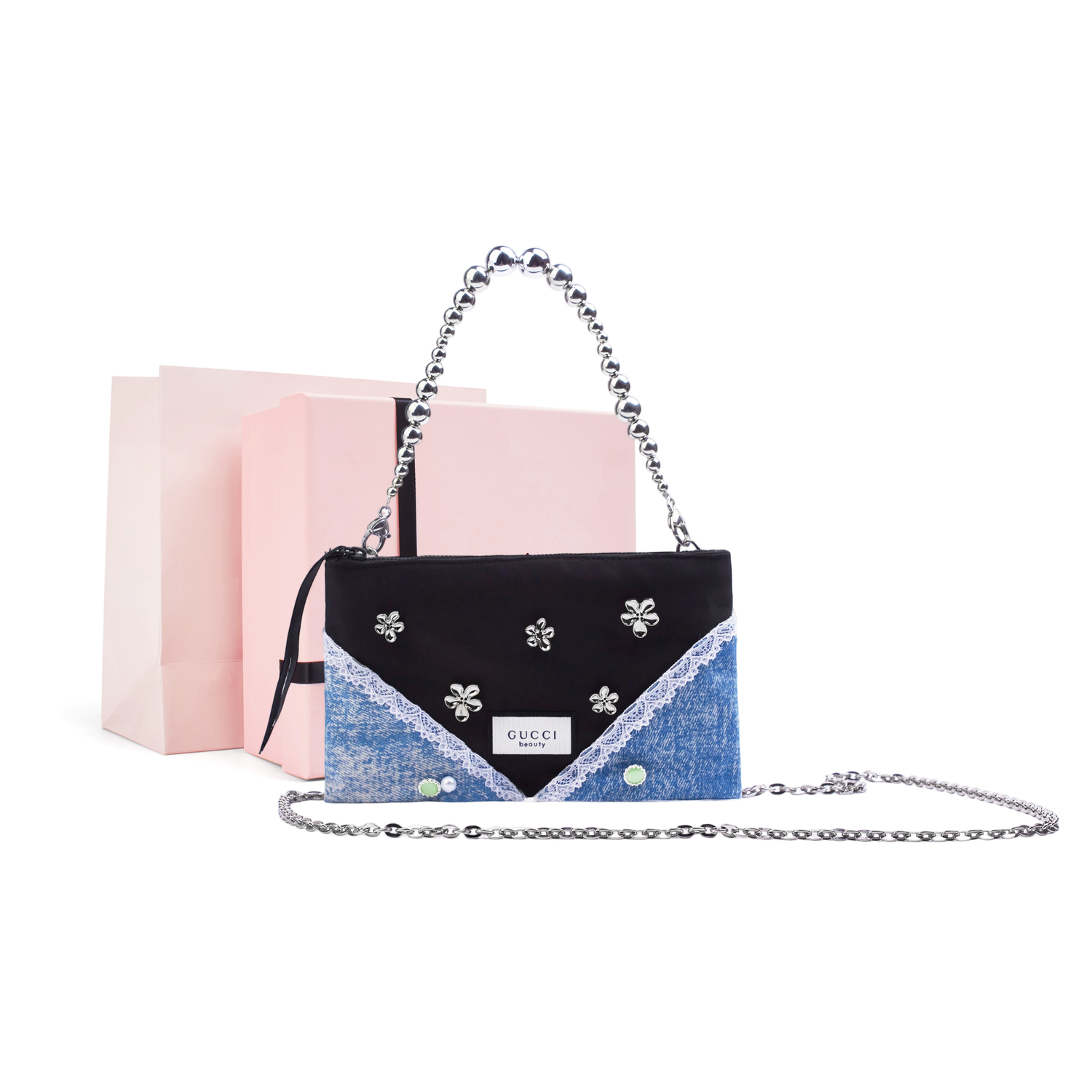 GUCCI Индивидуальная косметичка amber, heartbeat messenger с клапаном-конвертом черная шелковая косметичка
GUCCI Индивидуальная косметичка amber, heartbeat messenger с клапаном-конвертом черная шелковая косметичка