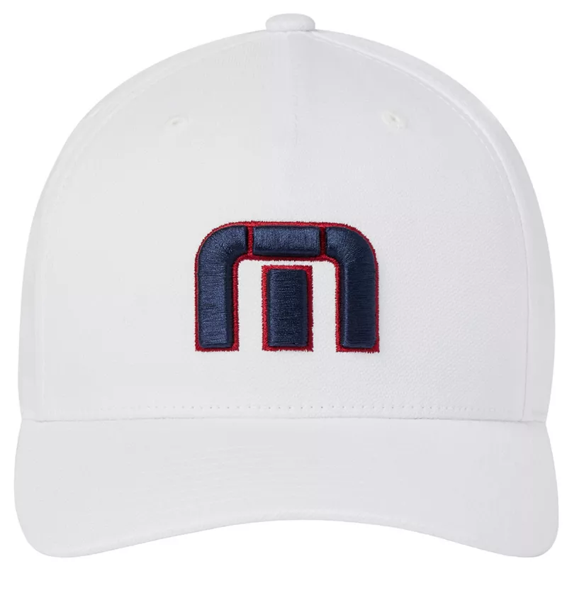 Мужская кепка для гольфа TravisMathew Brilliant Move VA State, белый 
Мужская кепка для гольфа TravisMathew Brilliant Move VA State, белый