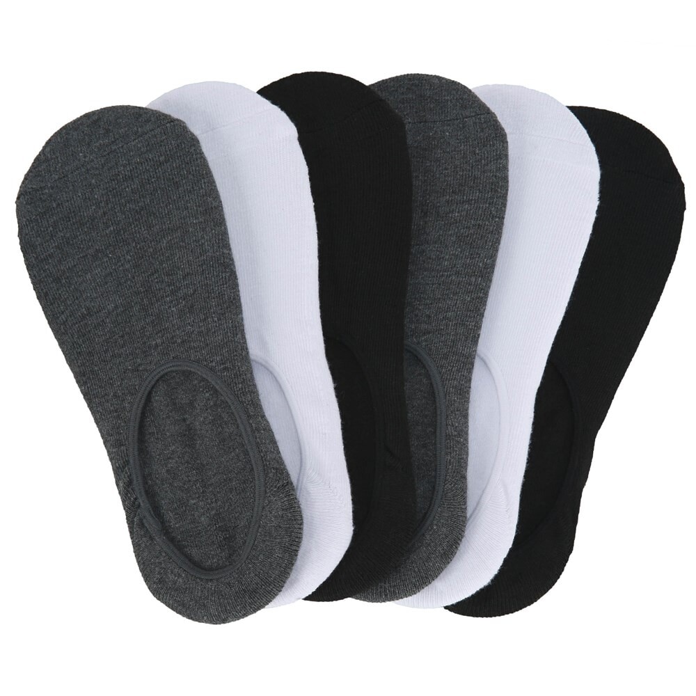 Набор из 6 мужских носков больших размеров Ultra No Show Sof Sole, серый
Набор из 6 мужских носков больших размеров Ultra No Show Sof Sole, серый