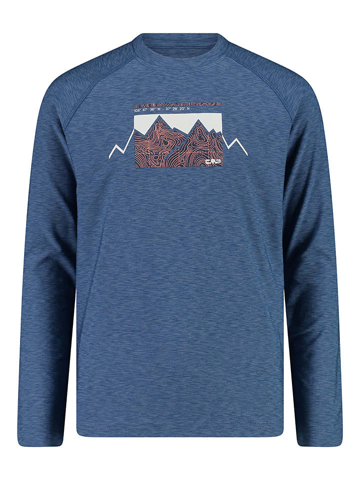 CMP Функциональная рубашка с длинными рукавами синего цвета
CMP Функциональная рубашка с длинными рукавами синего цвета