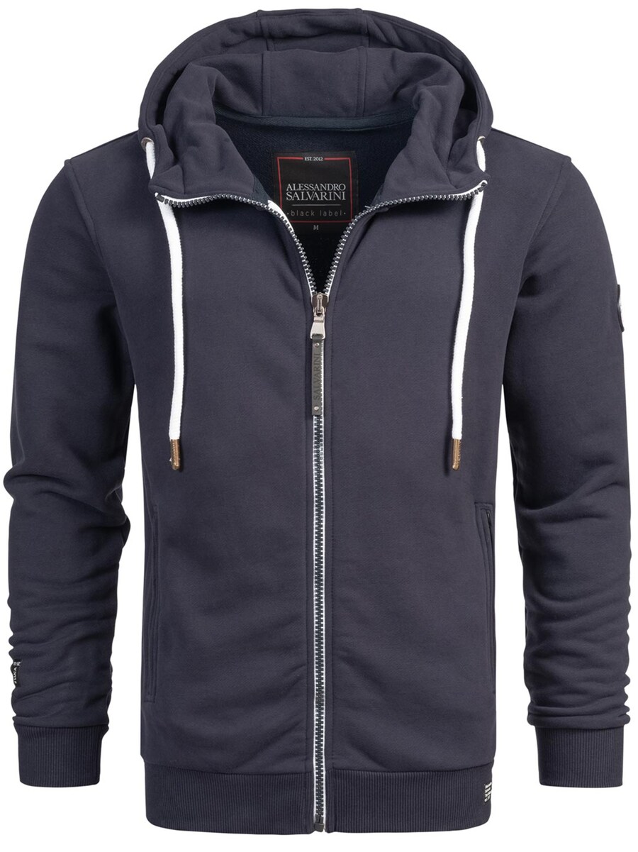 Толстовка с капюшоном на молнии Alessandro Salvarini Gilio, темно-синий
Толстовка с капюшоном на молнии Alessandro Salvarini Gilio, темно-синий