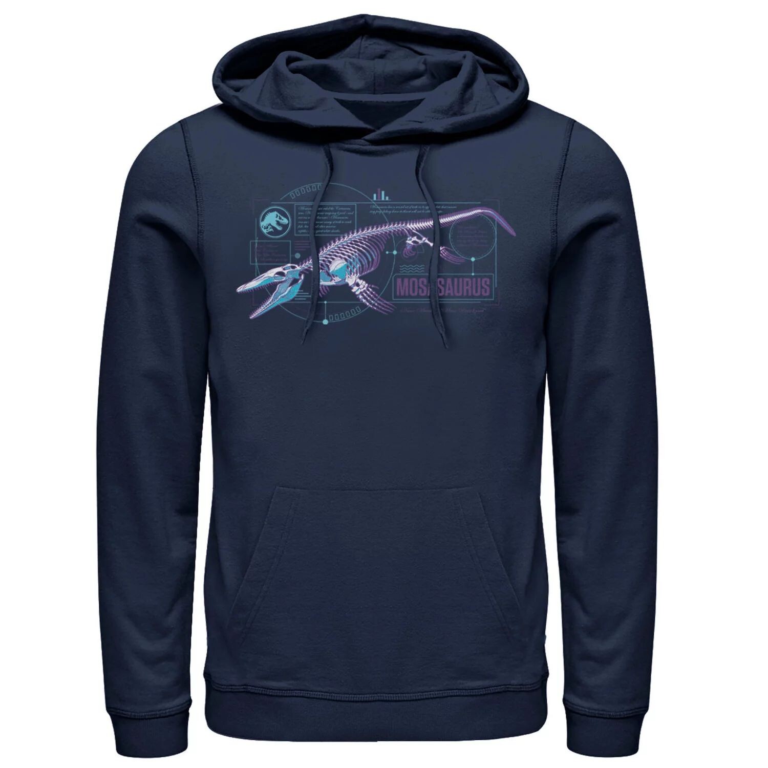 Мужская толстовка Mosasaurus Skeleton X Ray Jurassic World, синий
Мужская толстовка Mosasaurus Skeleton X Ray Jurassic World, синий