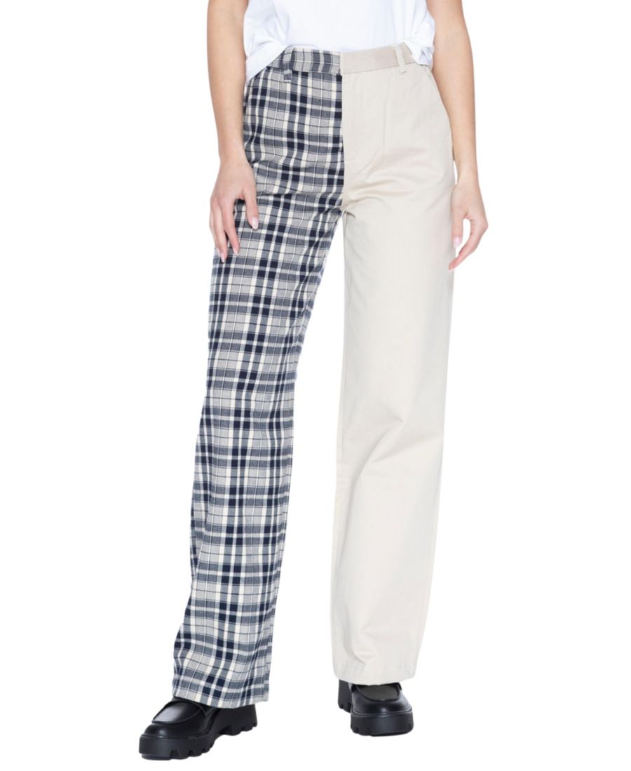 Женские брюки с широкими штанинами, смешанного рисунка Blue Revival, Khaki & plaid
Женские брюки с широкими штанинами, смешанного рисунка Blue Revival, Khaki & plaid