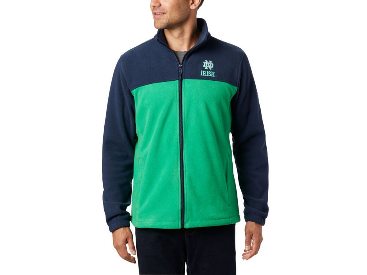 Мужская фланкерная куртка Notre Dame Fighting Irish III, флисовая куртка на молнии с полной молнией Columbia
Мужская фланкерная куртка Notre Dame Fighting Irish III, флисовая куртка на молнии с полной молнией Columbia
