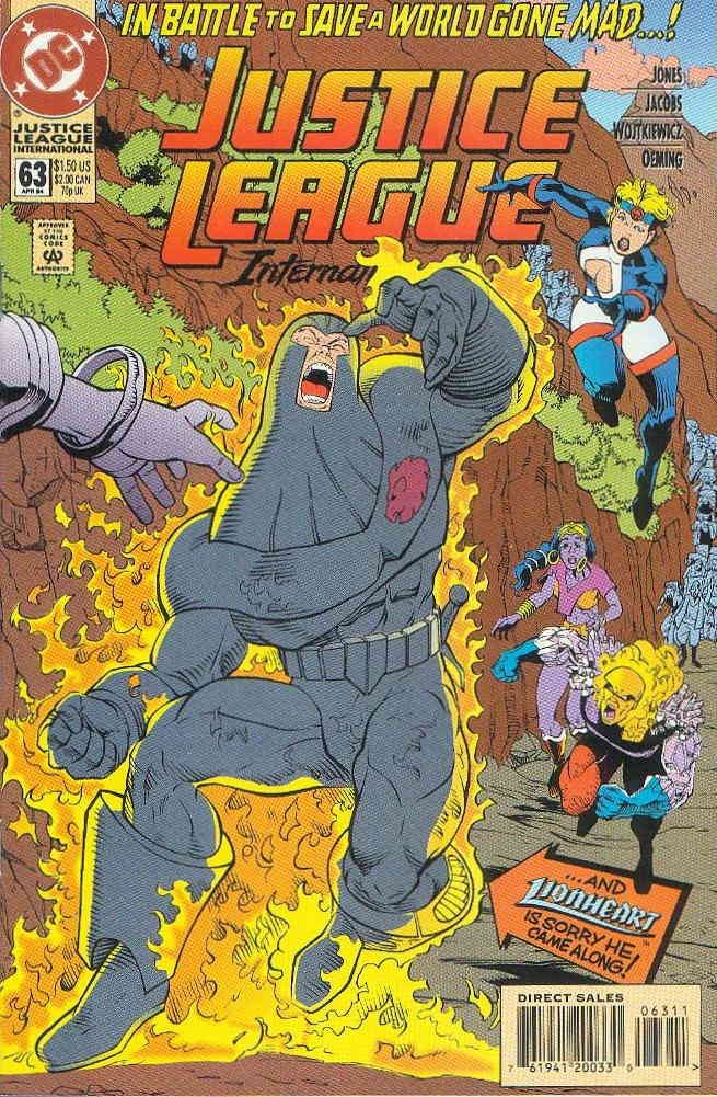 Justice League International #63 April 1994 (DC Comics)
Justice League International #63 April 1994 (DC Comics)