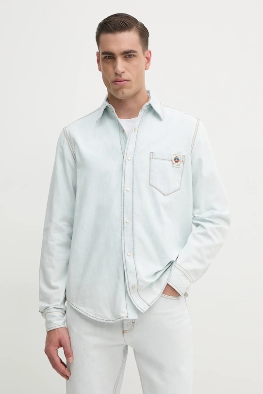 Джинсовая рубашка Bally, синий
Джинсовая рубашка Bally, синий