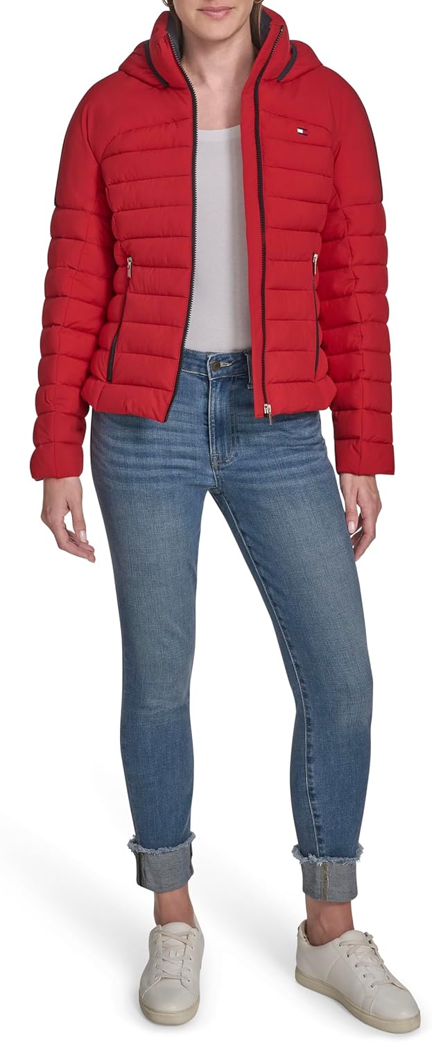 Женское однотонное пальто с капюшоном Tommy Hilfiger, Scarlet
Женское однотонное пальто с капюшоном Tommy Hilfiger, Scarlet