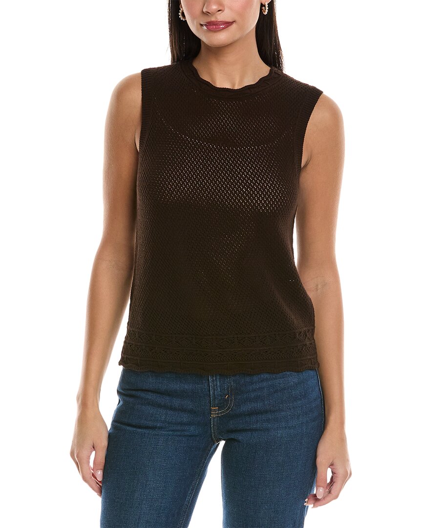 Свитер с ажурной отделкой из денима FRAME FRAME Denim, коричневый
Свитер с ажурной отделкой из денима FRAME FRAME Denim, коричневый