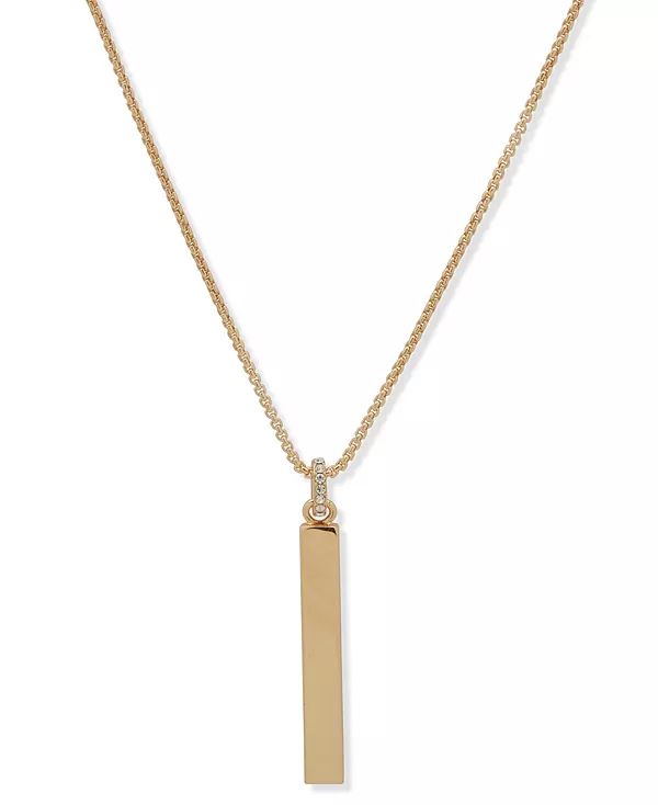 Длинное полированное ожерелье с подвеской золотистого оттенка Dkny, white
Длинное полированное ожерелье с подвеской золотистого оттенка Dkny, white