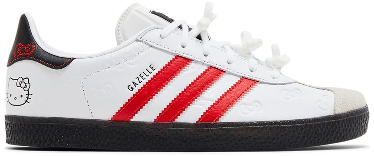 Кроссовки adidas Hello Kitty x Gazelle J '50th Anniversary', белый 
Кроссовки adidas Hello Kitty x Gazelle J '50th Anniversary', белый