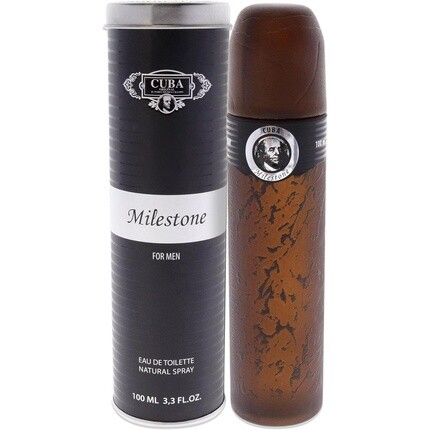 Cuba Milestone For Men 3.3 Oz Edt Spray
Cuba Milestone For Men 3.3 Oz Edt Spray