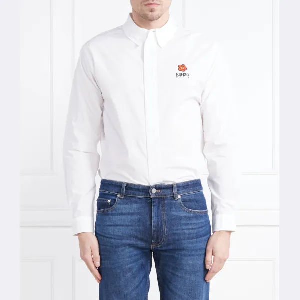 Рубашка повседневного кроя Kenzo, белый
Рубашка повседневного кроя Kenzo, белый