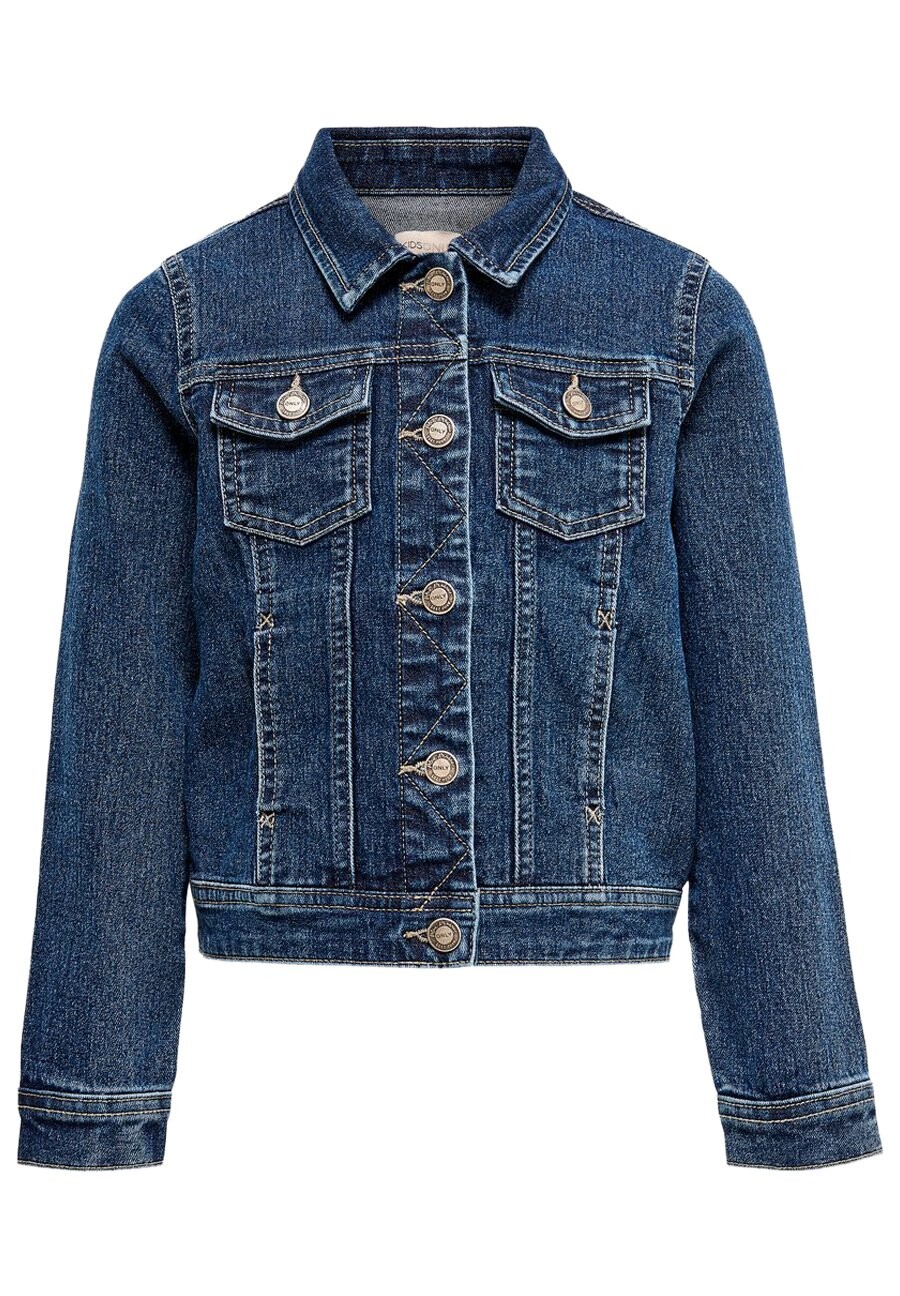 Джинсовая куртка Kids ONLY, средний синий деним
Джинсовая куртка Kids ONLY, средний синий деним