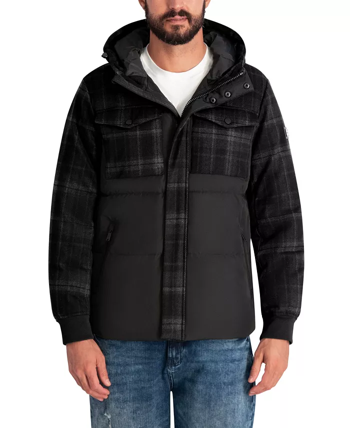 Парижская мужская куртка-пуховик с капюшоном из смешанных материалов Karl Lagerfeld, черный
Парижская мужская куртка-пуховик с капюшоном из смешанных материалов Karl Lagerfeld, черный