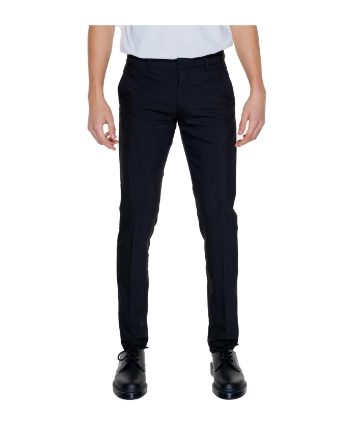 Черные брюки прямого кроя Antony Morato, черный
Черные брюки прямого кроя Antony Morato, черный