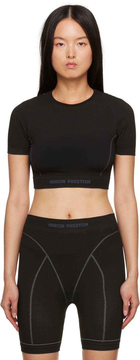 Черный активный топ Heron Preston
Черный активный топ Heron Preston