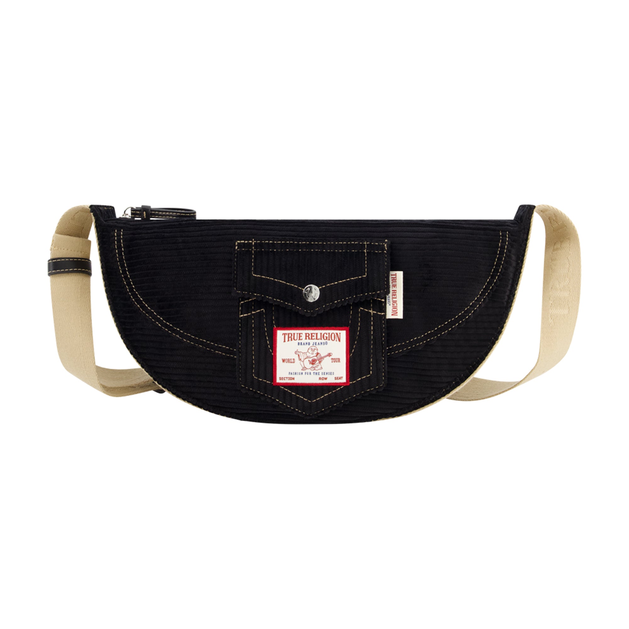 Мягкая сумка-хобо True Religion Corduroy, черный
Мягкая сумка-хобо True Religion Corduroy, черный