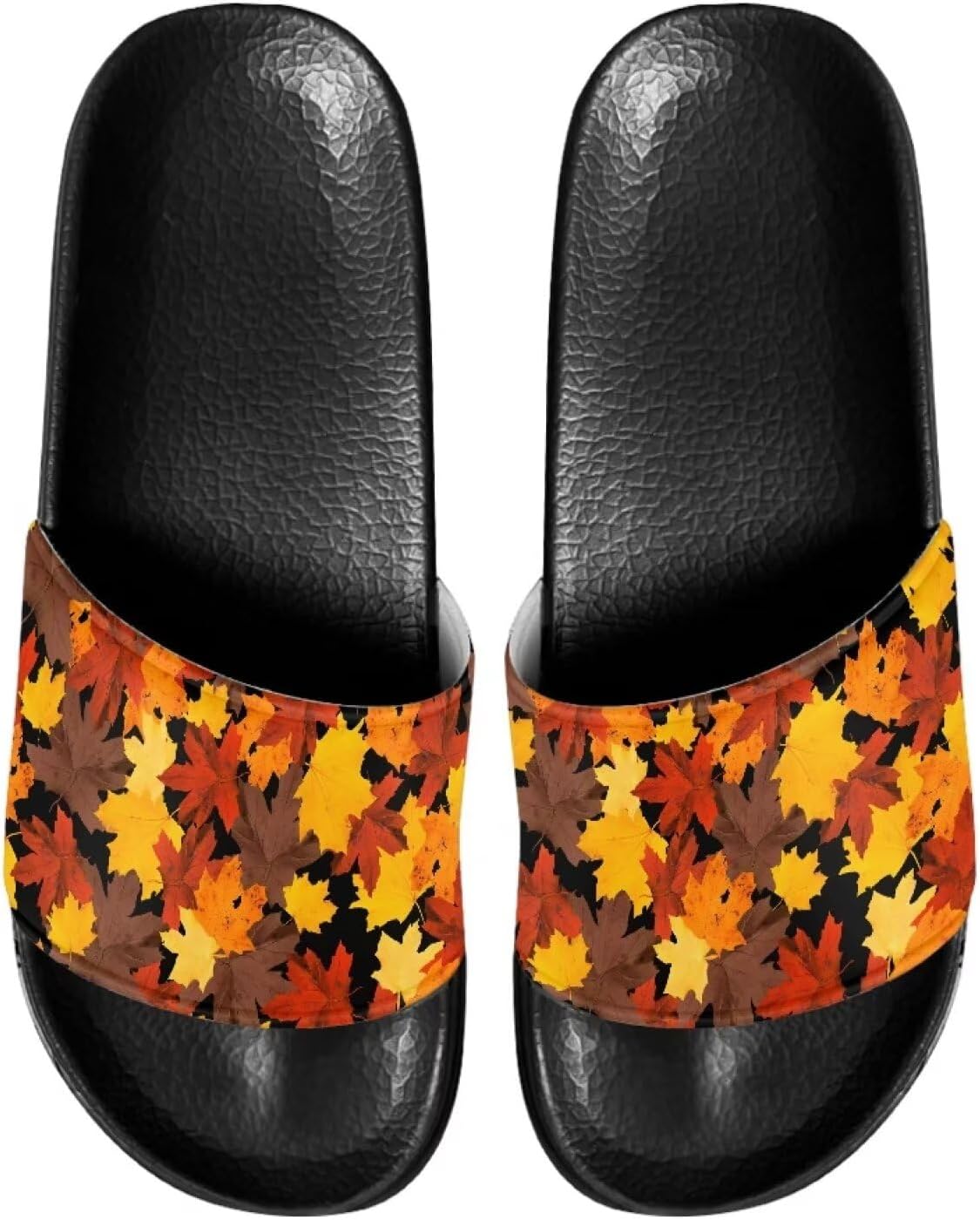 Сланцы для женщин на плоской подошве с открытым носком, удобные пляжные сандалии, тапочки Judentidos, Autumn Leaves
Сланцы для женщин на плоской подошве с открытым носком, удобные пляжные сандалии, тапочки Judentidos, Autumn Leaves