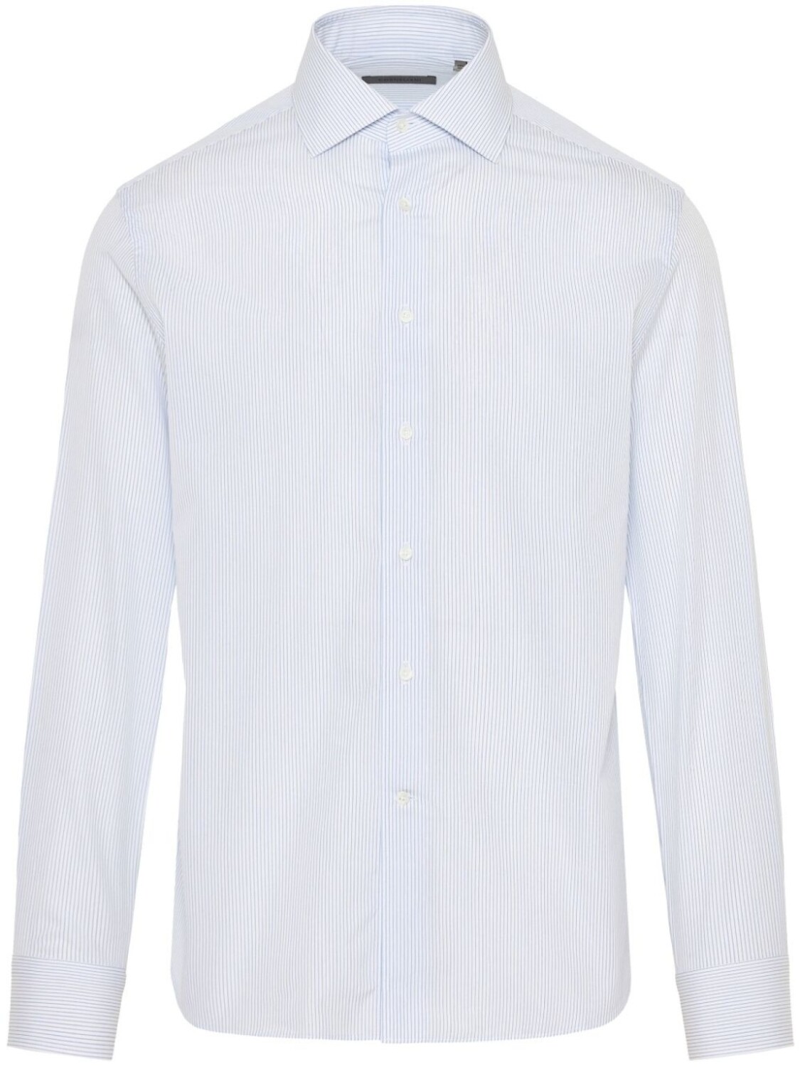 Corneliani полосатая рубашка на пуговицах, синий
Corneliani полосатая рубашка на пуговицах, синий