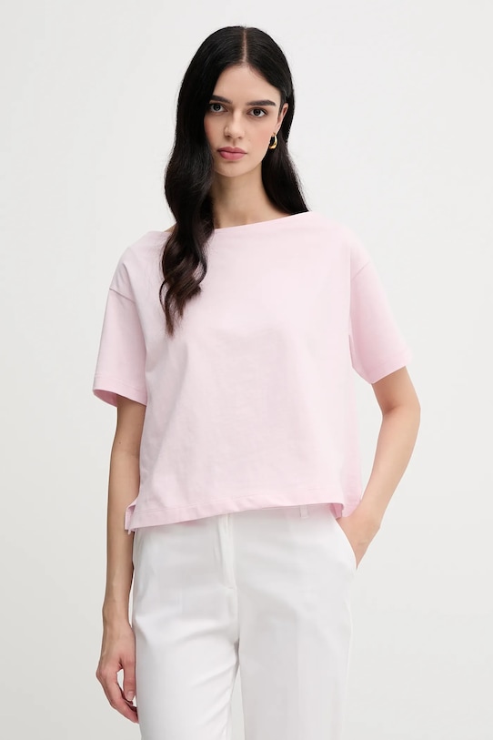 Хлопковая футболка Sisley, розовый
Хлопковая футболка Sisley, розовый