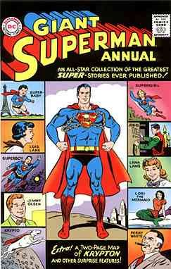 Giant Superman Annual: An All-star Collection of the Greatest Super-Stories Ever Published #1 (First printing) (DC Comics)
Giant Superman Annual: An All-star Collection of the Greatest Super-Stories Ever Published #1 (First printing) (DC Comics)